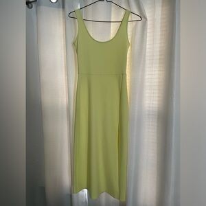 Leith light yellow dress